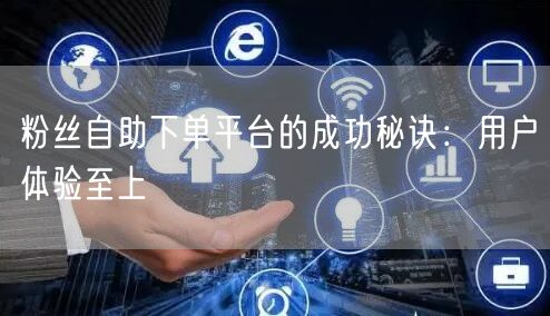 粉丝自助下单平台的成功秘诀：用户体验至上